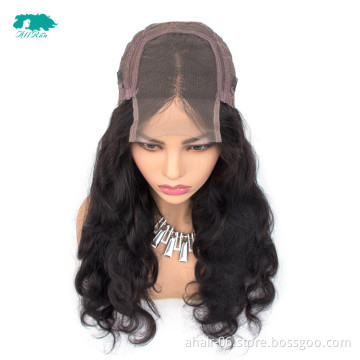 Wig Factory Glueless Unprocessed High Quality Large Stock 10-24 Inch Body Wave wigs Brazilian Human Hair 4*4 Lace Wigs